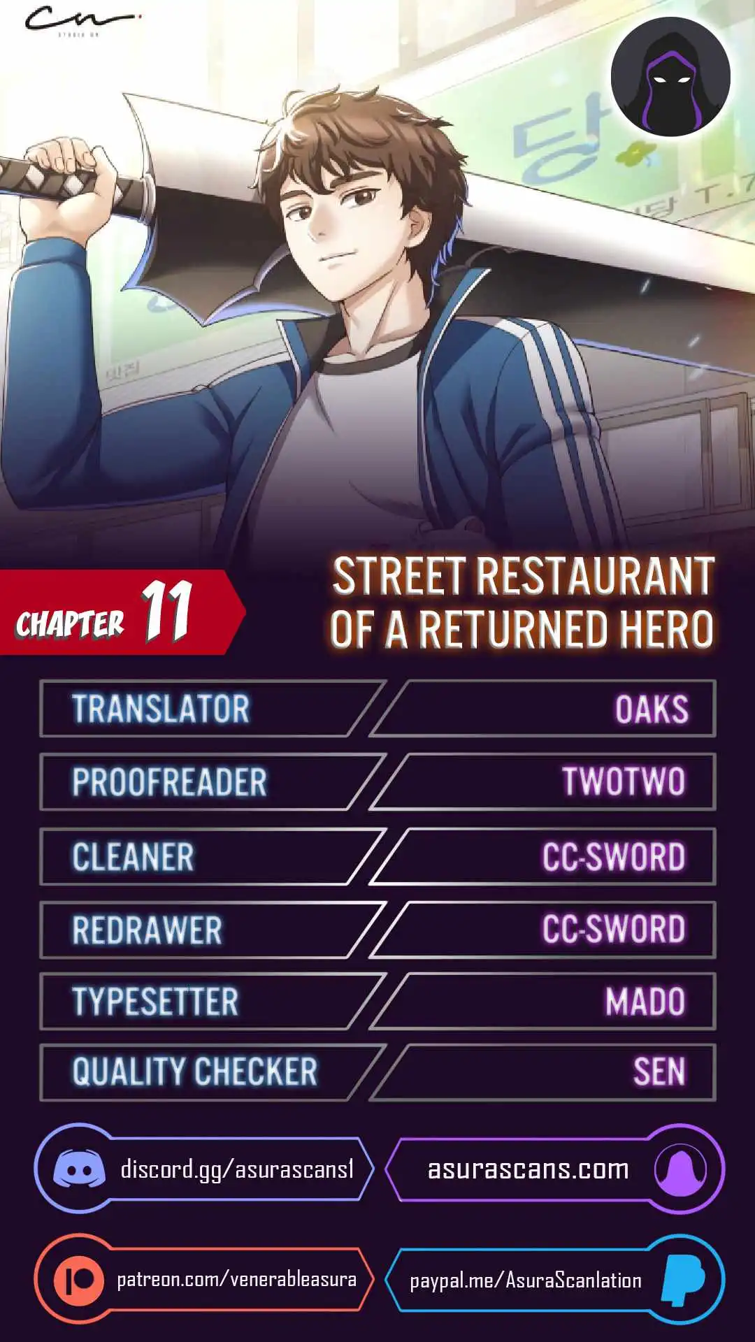 Street Restaurant of a Returned Hero Chapter 11 1